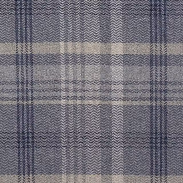 Terrys Checked Fabric in Blue and Purple