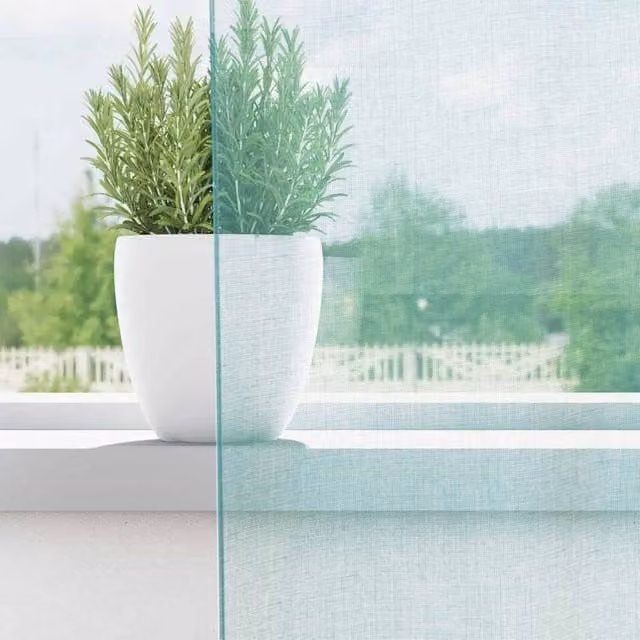 Berkfield Home Turquoise Voile Fabric Curtain Panels with Eyelets, 2 Pack, W: 140 cm, H: 225 cm