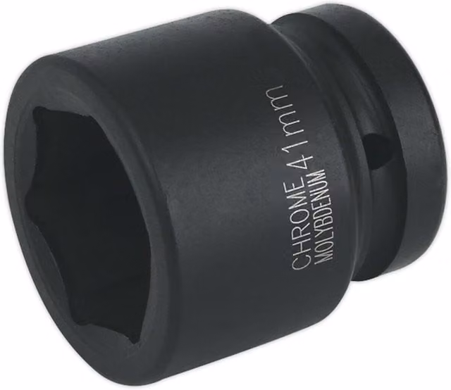 Loops 41mm Forged Chromoly Impact Socket with 1 Inch Square Drive – 1