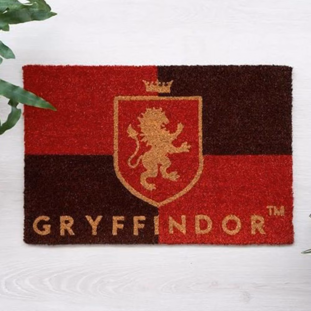 Grupo Erik Harry Potter Gryffindor Doormat, Red and Brown, W: 60 cm, D: 40 cm – 2