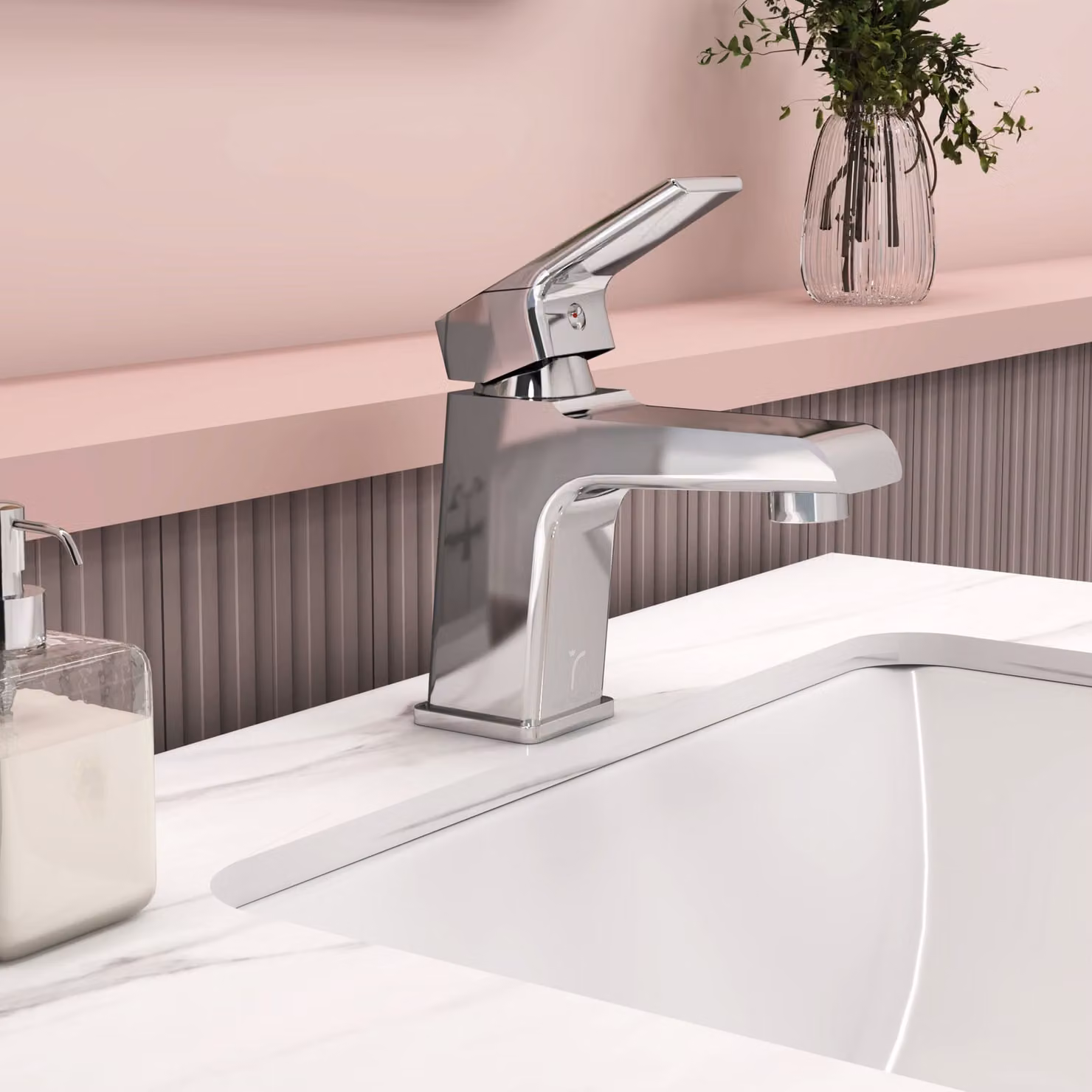 Royal Bathrooms Cora Mono Basin Mixer Tap in Chrome