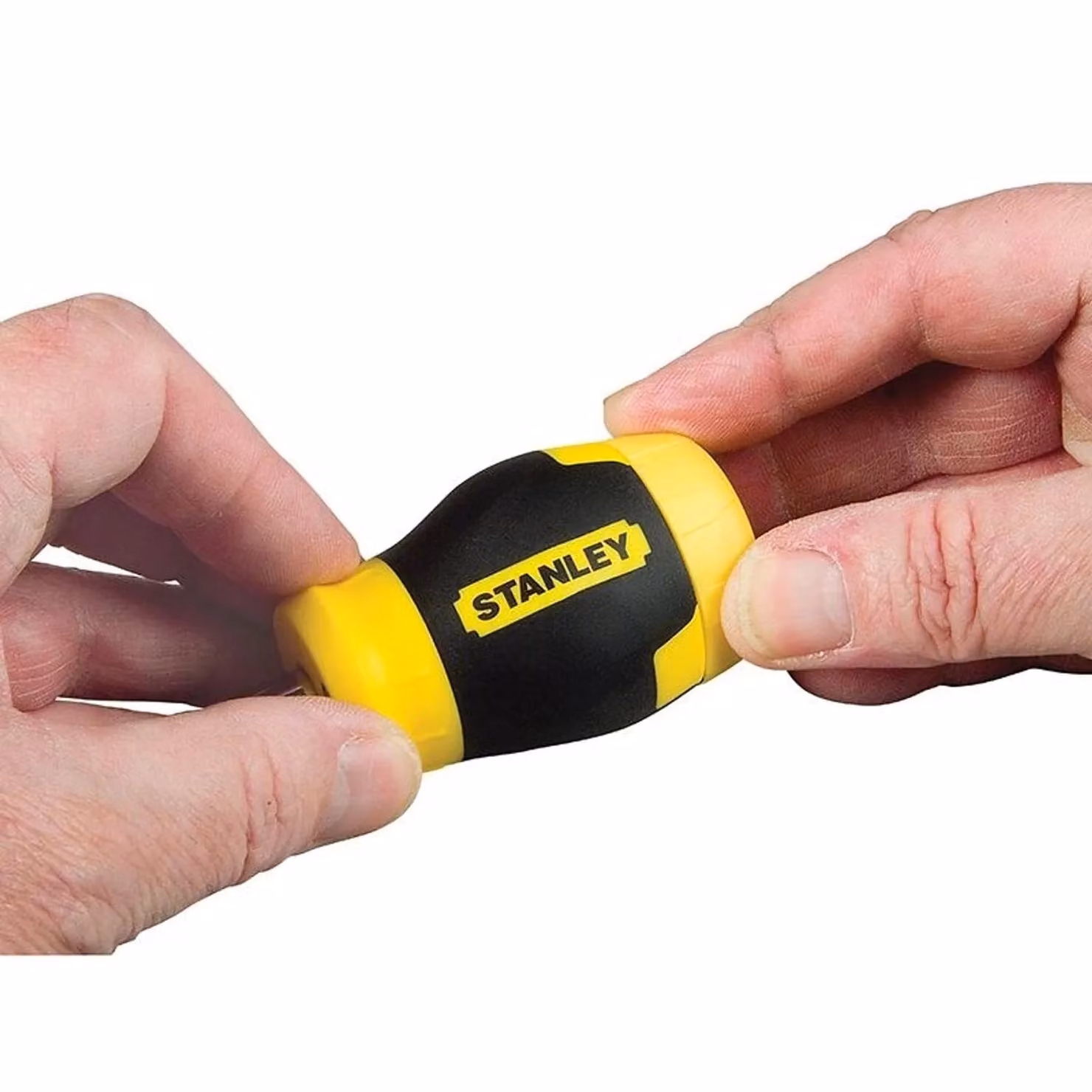 Stanley Stubby Manual Screwdriver in Yellow and Multicolour – 2