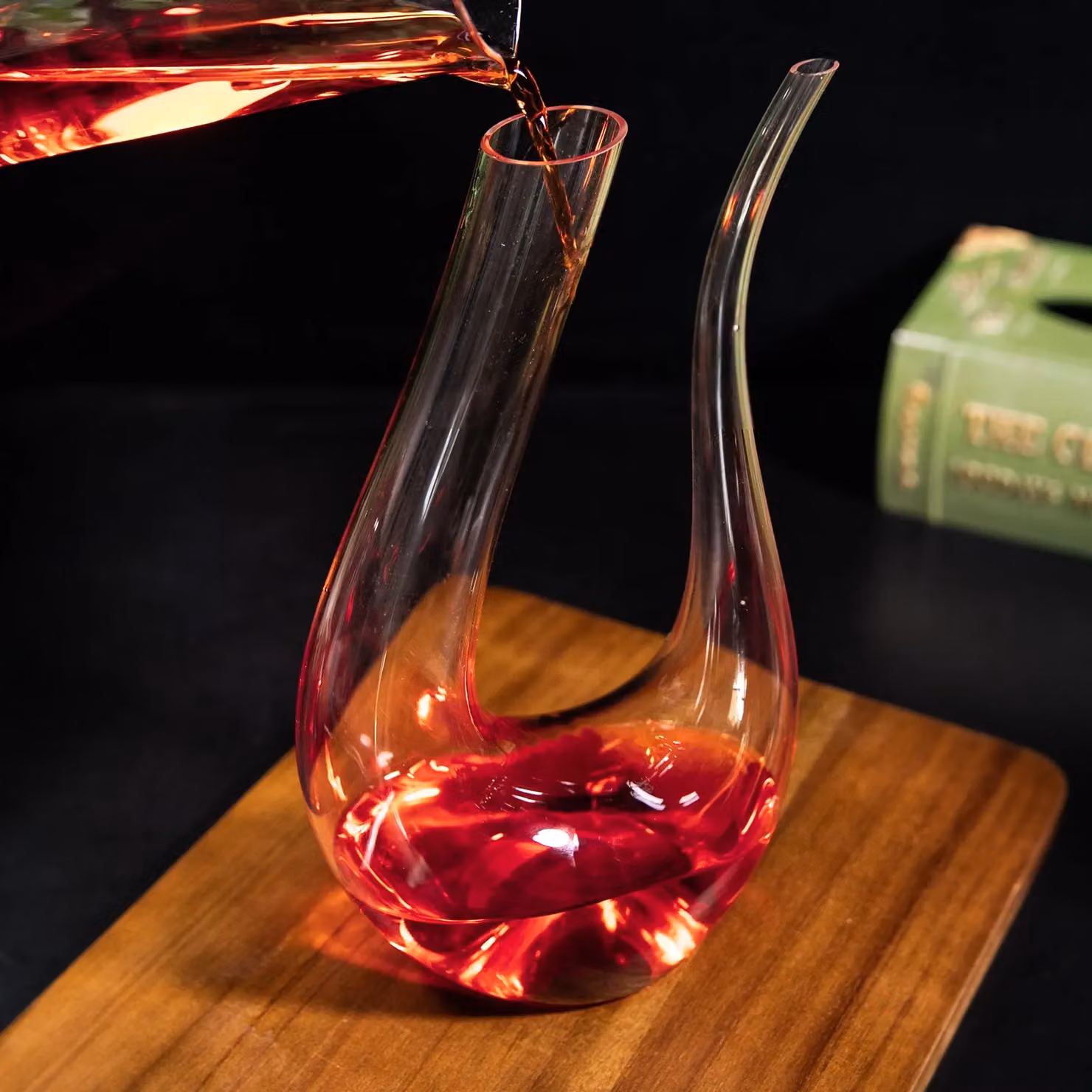 Gr8 Home Glass Wine Decanter, Transparent, 1.5 l – 8
