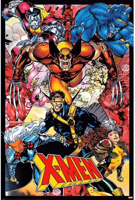 X-Men Uncanny Characters Multicolour Paper Poster – 1