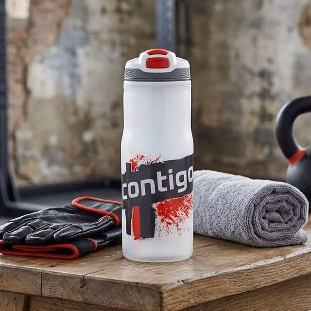 Orsina Stylish Auto Seal Red Water Bottle, 700 ml – 1