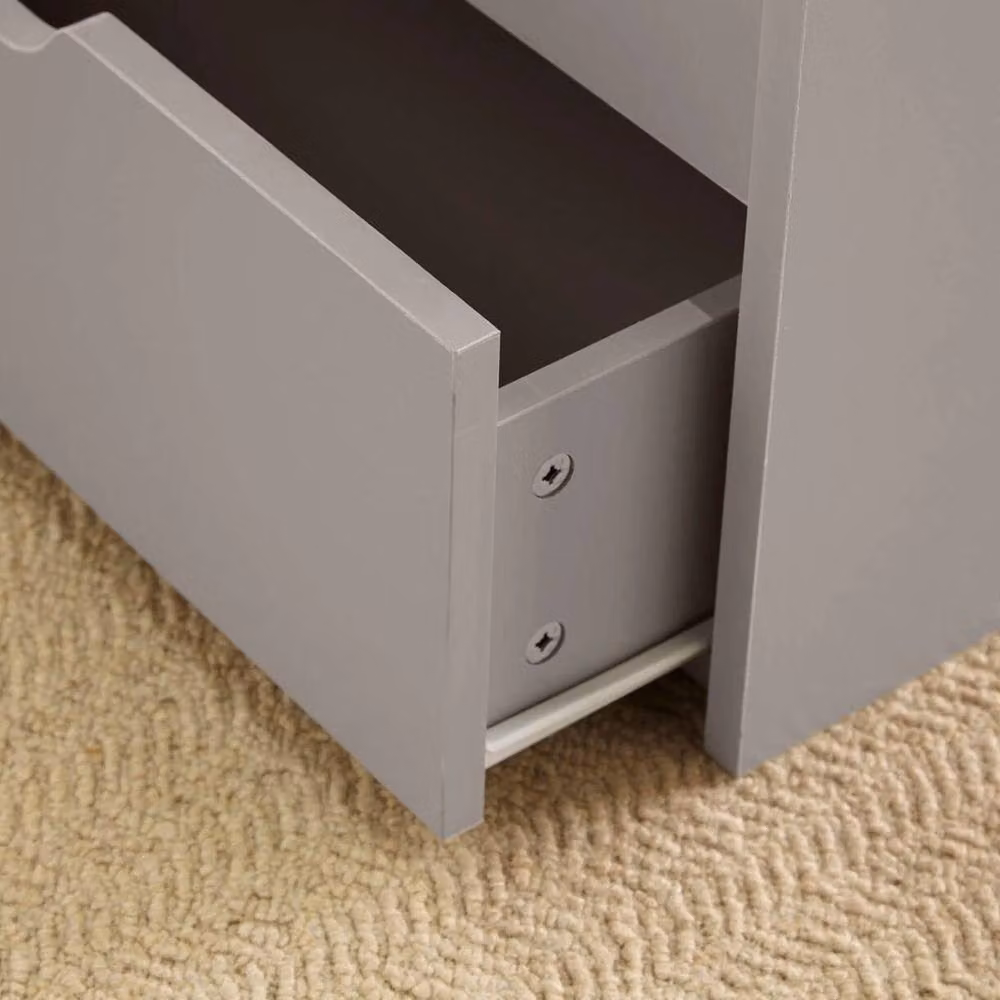 FORGEVIO Modern Grey Coffee Table with Lift Up Top and 2 Large Storage Drawers – 2