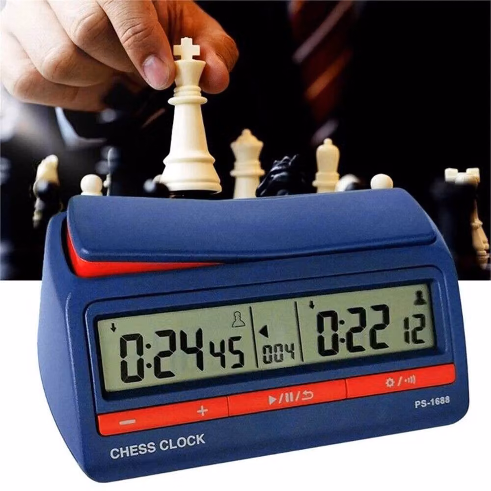 EONLION Digital Chess Clock with Count Up Function in Blue – 4