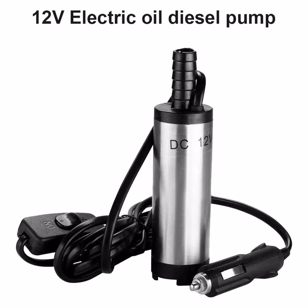 FLAVORA 12V DC Submersible Pump in Silver – 3