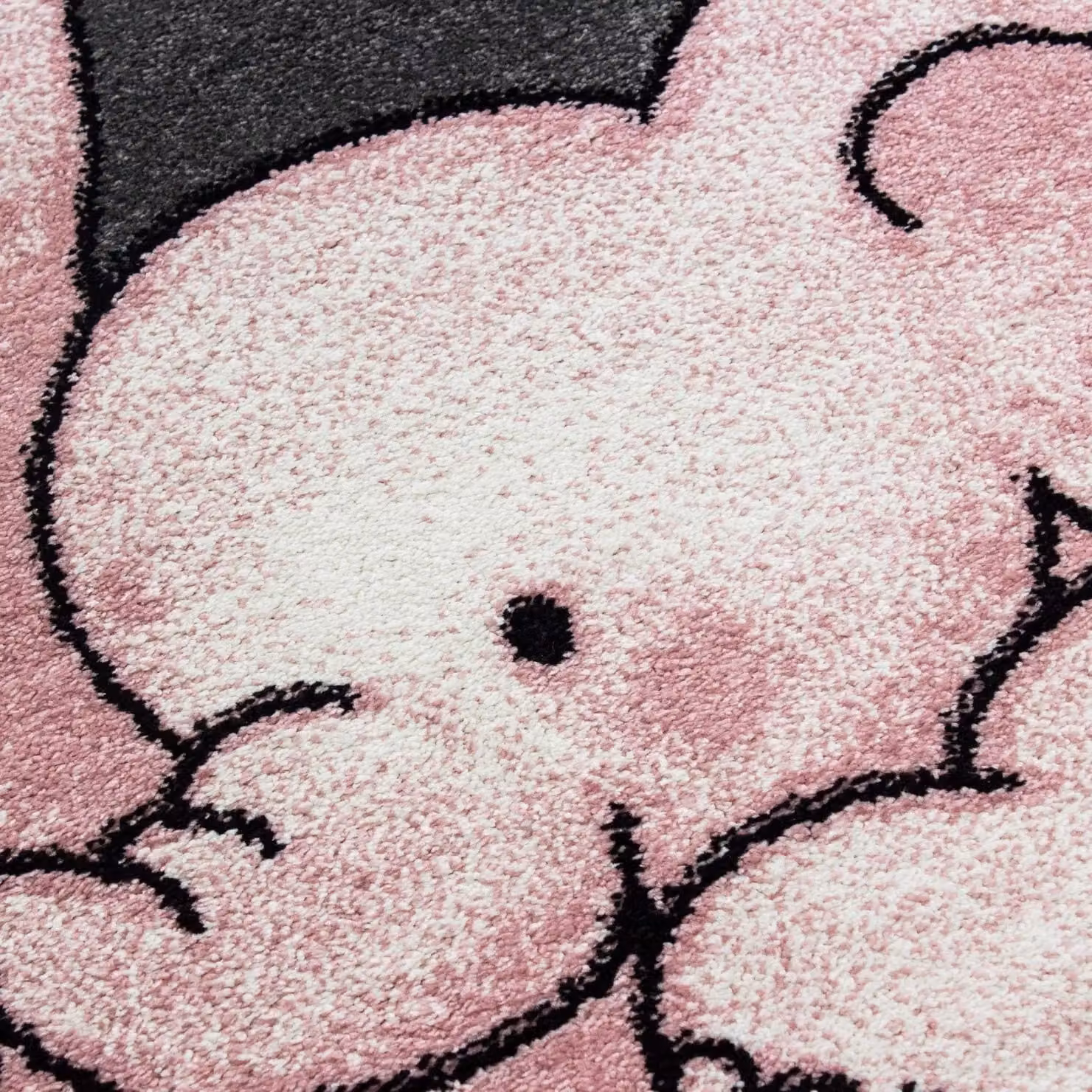 Bravich Pink Baby Elephant Kids Rug, W: 160 cm, D: 230 cm, OEKO-TEX Standard 100 Certified Allergy-Friendly Play Mat – 7