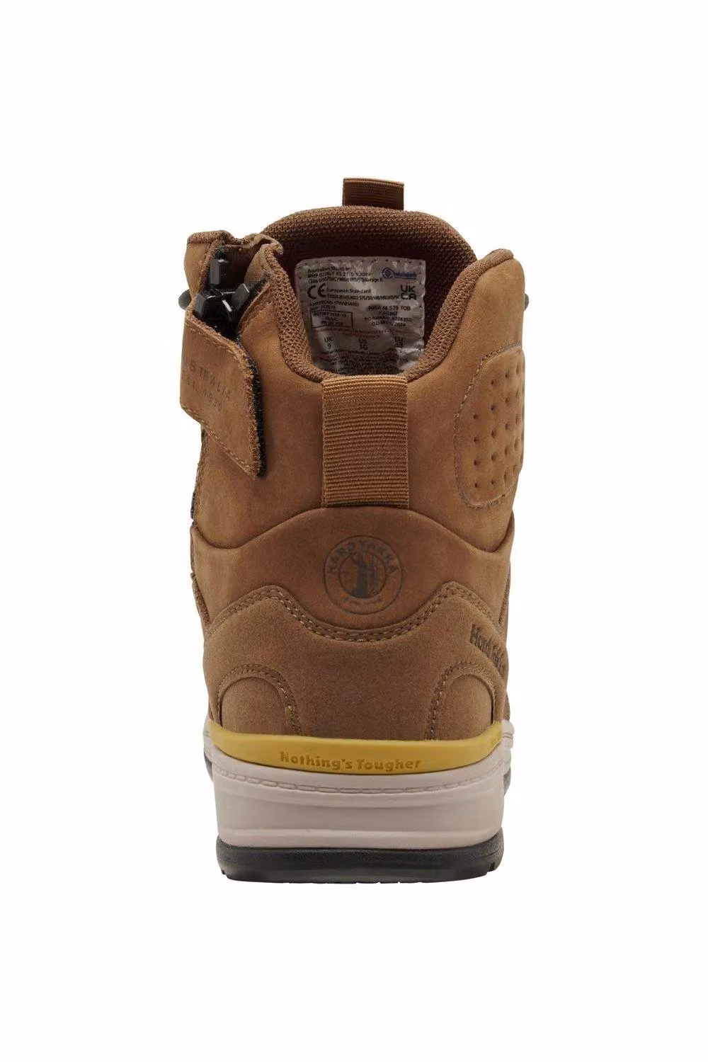 Hard Yakka Men's S3 Synthetic 6 Inch Boots in Brown, Size 14 UK – 2