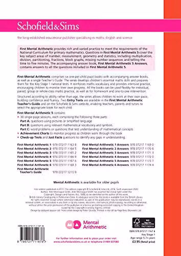 Schofield & Sims First Mental Arithmetic Book 5: Year 2, Ages 6-7, Multicolour – 2
