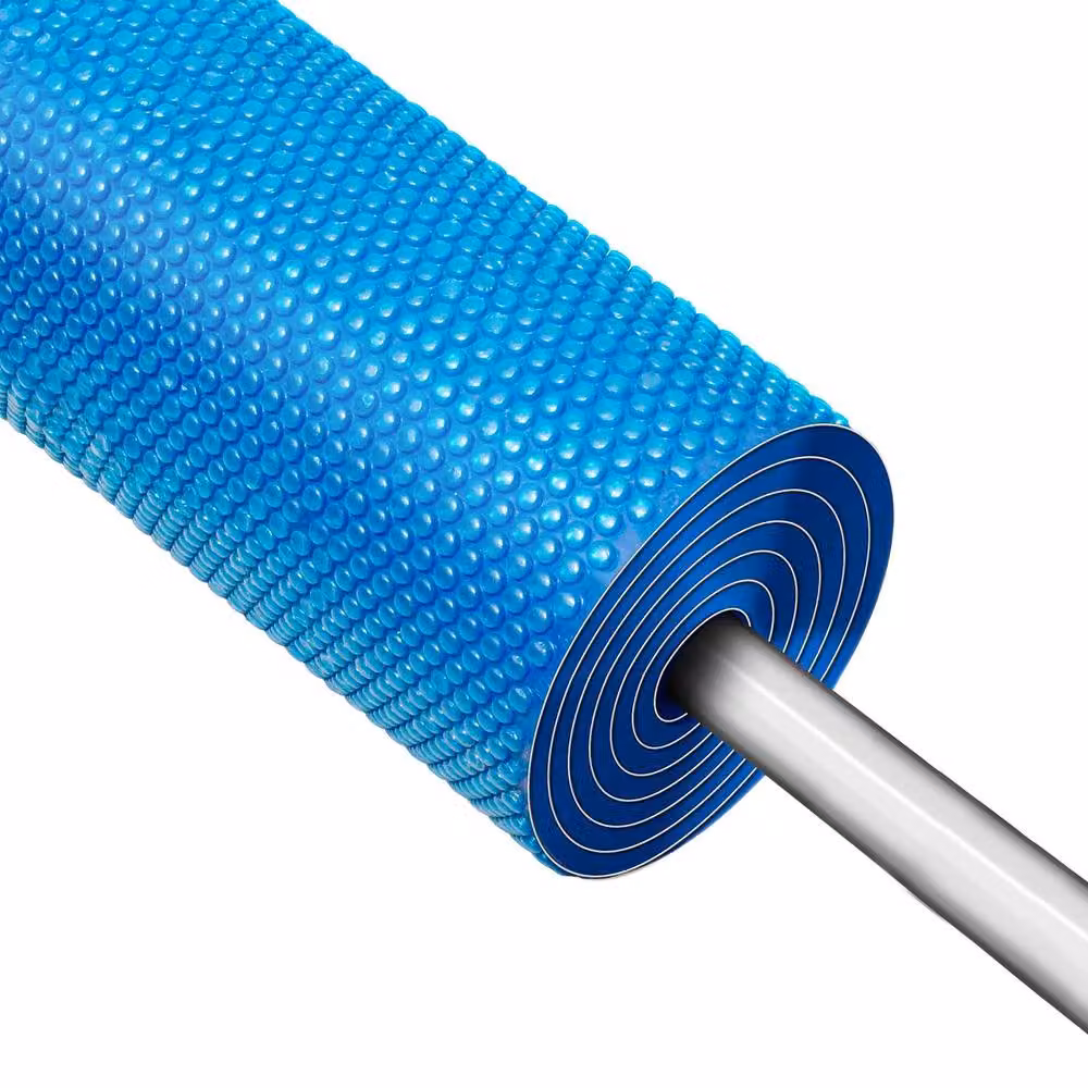 tectake Blue Rectangular Thermal Solar Film Pool Cover W: 800 cm, D: 500 cm – 5