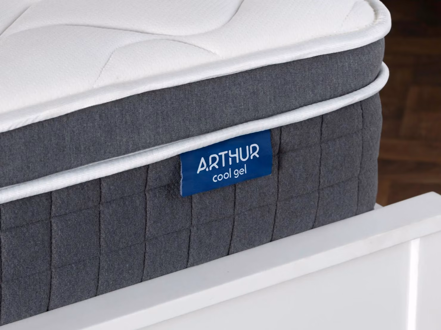 Arthur Sleep Cool Gel Foam Pocket Spring Medium Hybrid Mattress in White, W/D/H: 180 x 200 cm – 2