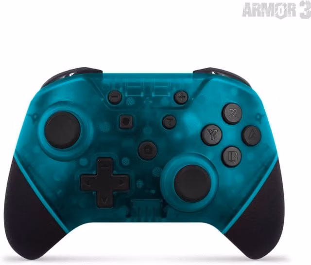 NuChamp Wireless Nintendo Switch Controller in Turquoise