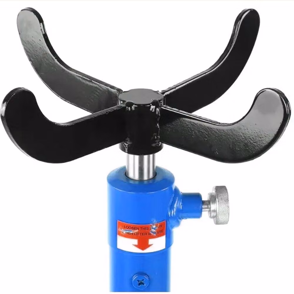SPETLEK 0.5T Heavy-Duty Hydraulic Transmission Jack and Part Lifter Hoist Stand in Blue – 3