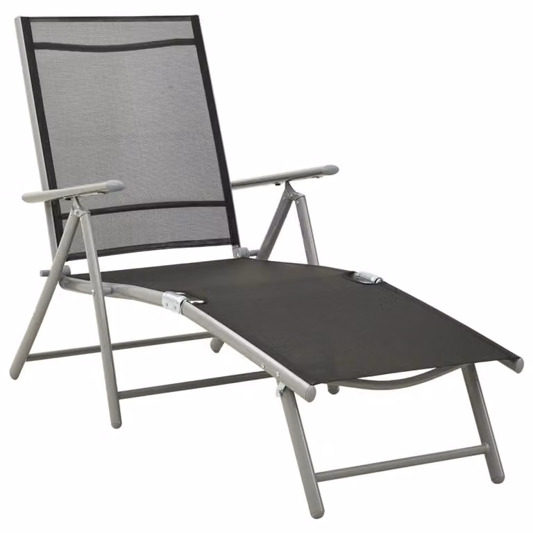 Berkfield Home Soft 10 Piece Garden Dining Set in Black and Silver