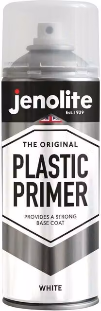 Jenolite White Synthetic Resin Plastic Bonding Primer Spray 3.0 l
