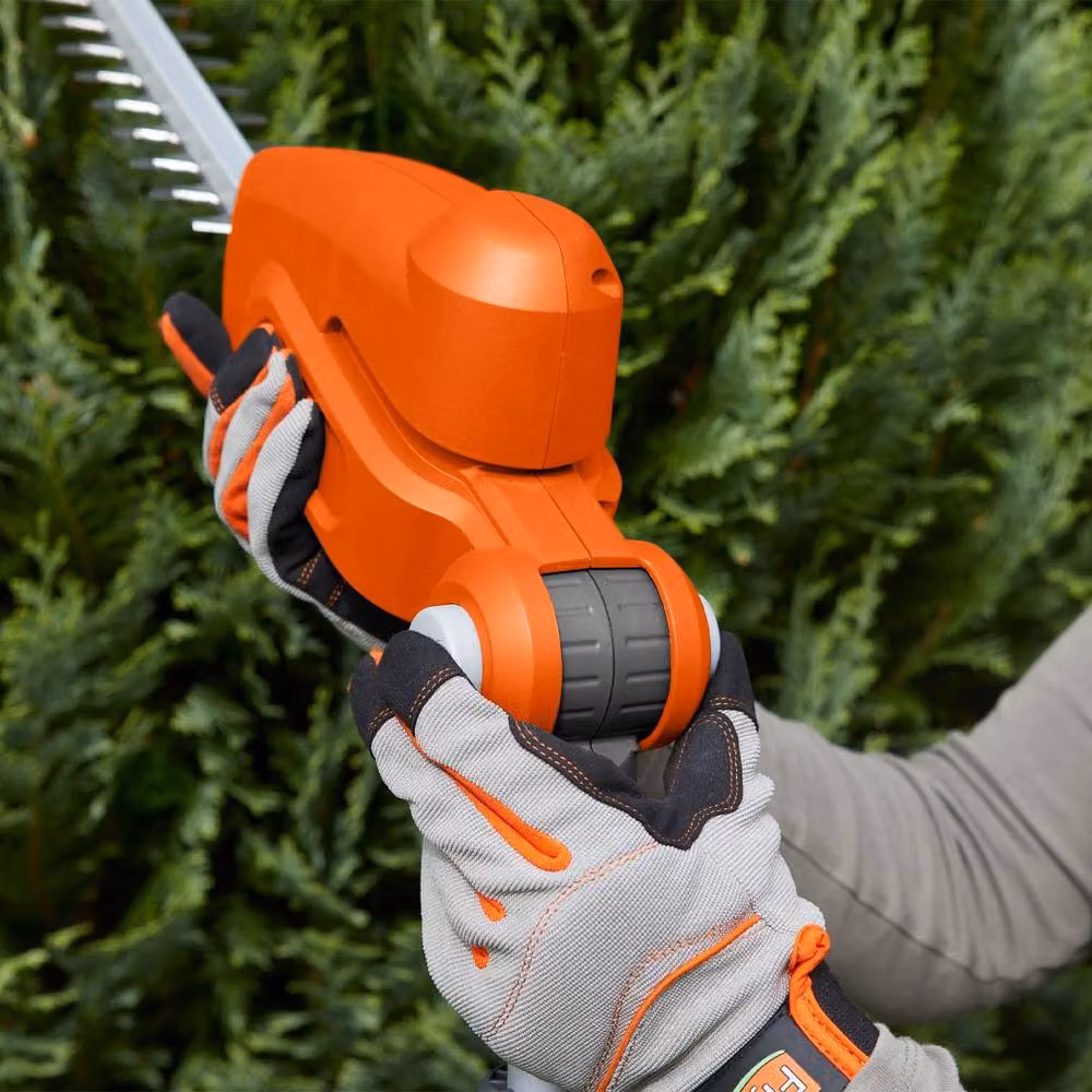Flymo EasiCut Reach 480 Corded Mains Reciprocating Hedge Trimmer in Orange with 48 cm Cutting Length – 5