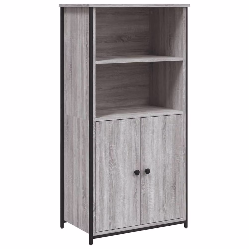 Berkfield Home Grey Sonoma Highboard W/D/H: 62 x 36 x 121.5 cm – 3