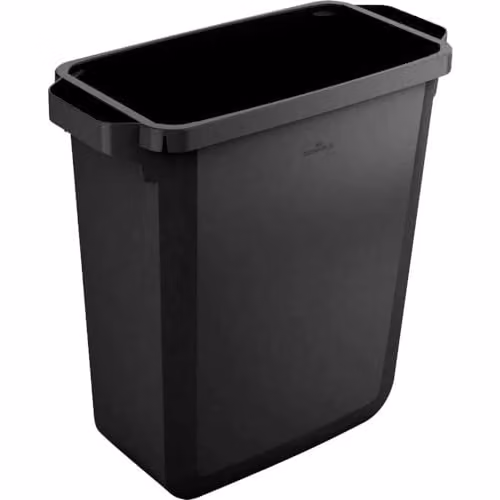 Durable Durabin Waste Bin Black 60 Litre Recycled Plastic – 1