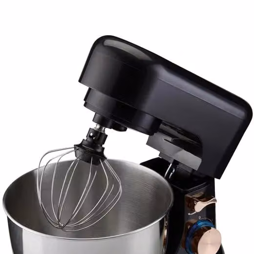 Cooks Professional Stand Mixer 1000W with 8 Speeds, Pulse Function and 4.5L Stainless Steel Mixing Bowl in Black and Gold – 4