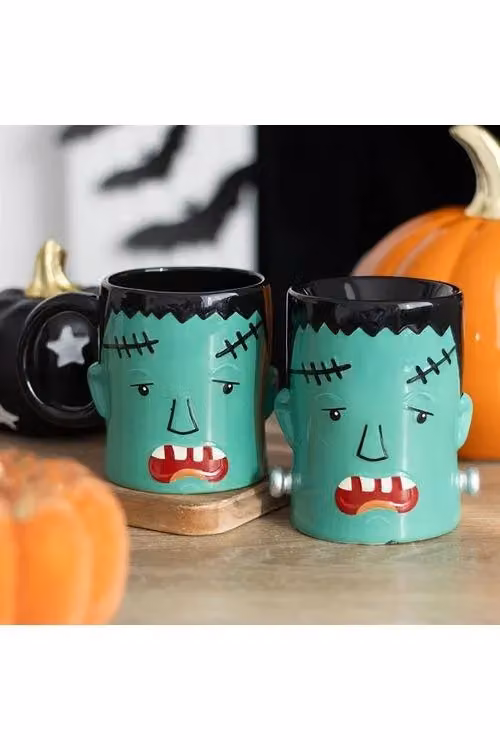KDMD Frank Monster Ceramic Oil Burner and Wax Warmer in Teal – 4