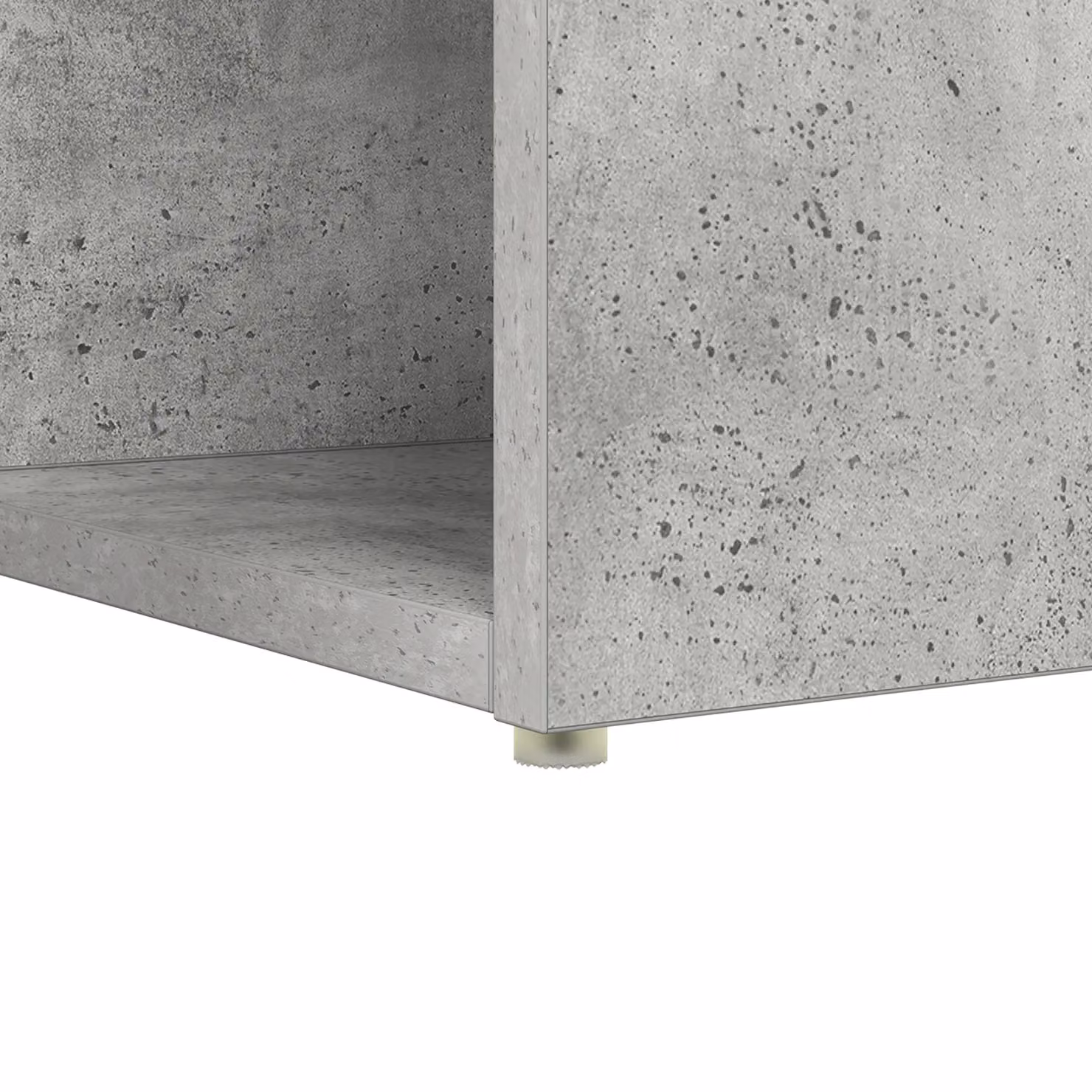 Berkfield Home Industrial Writing Desk in Grey Concrete Finish – 4