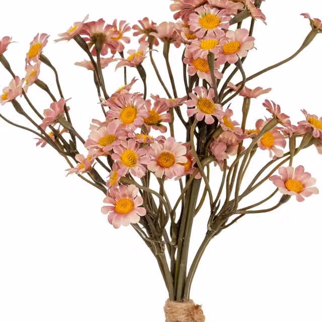 KDMK Pink Daisy Artificial Floral Bunch for Tabletop Displays