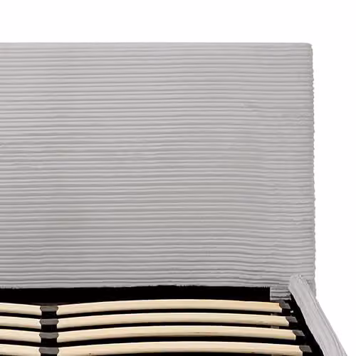 GFW Modern Corduroy Fabric End Lift Ottoman Storage Bed in Grey, W/D/H: 120 x 200 x 43.5 cm – 3