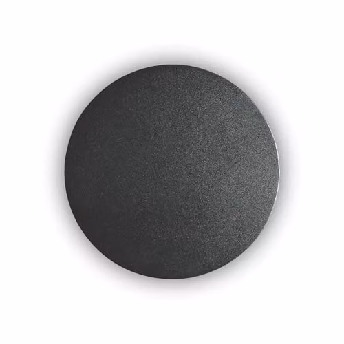 Netlighting Minimalist Round LED Wall Light in Black – 1