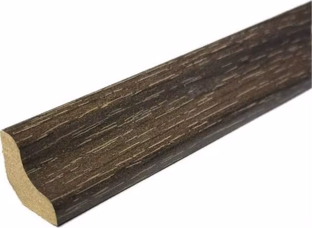 Vinyl Flooring UK Scotia Beading Moulding in Dark Brown Oak, Pack of 10 – 1