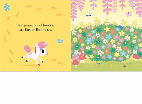 Ladybird Ten Minutes to Bed: Where’s the Easter Bunny? Lift-the-flap Childrens Book, Multicolour