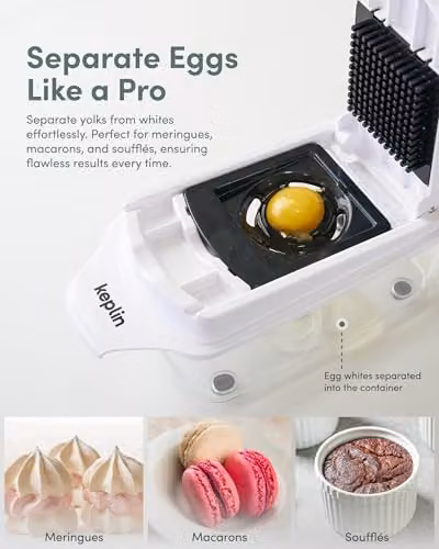 Keplin 11-in-1 Multi-Function Vegetable Chopper with 1.3l Container, White – 7