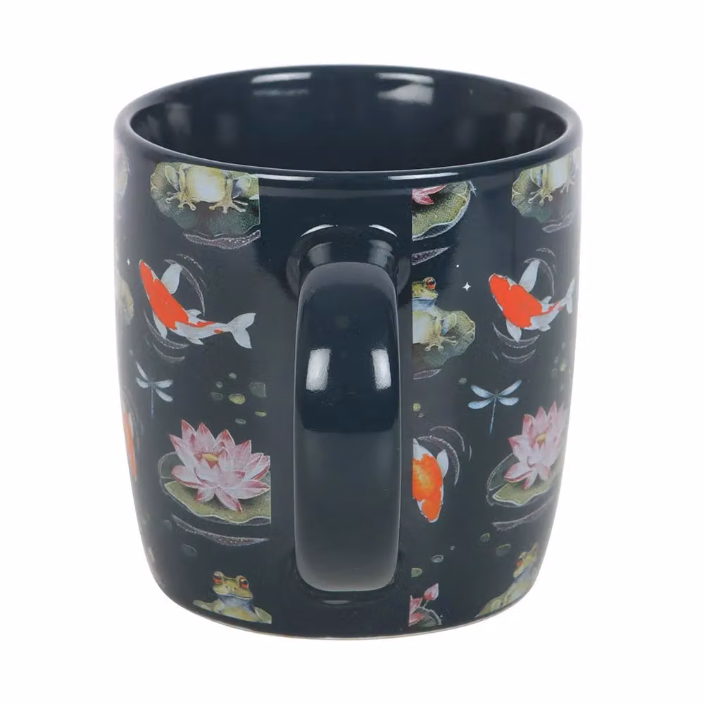Something Different Pond Ceramic Mug in Blue, 350 ml – 2
