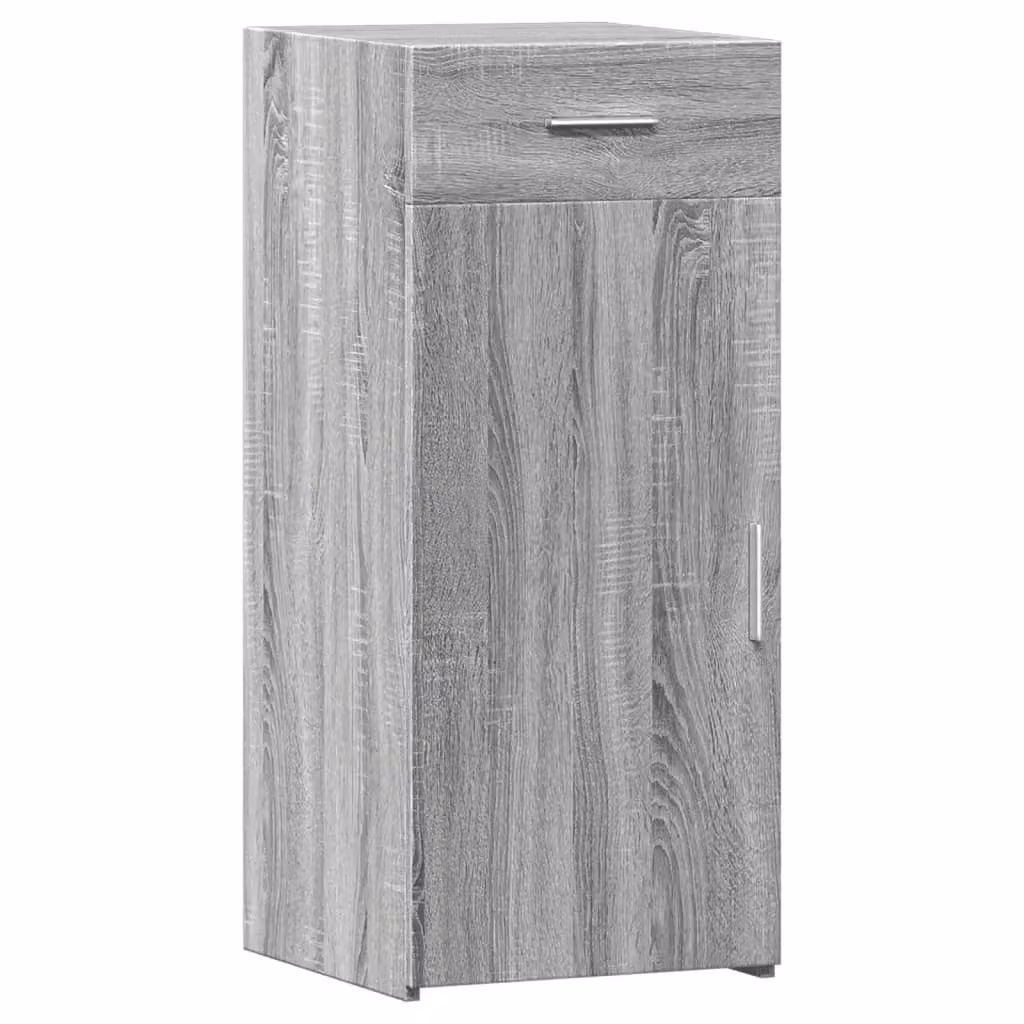 Berkfield Home Grey Sonoma Sideboard in Engineered Wood W/D/H: 40 x 42.5 x 93 cm – 2