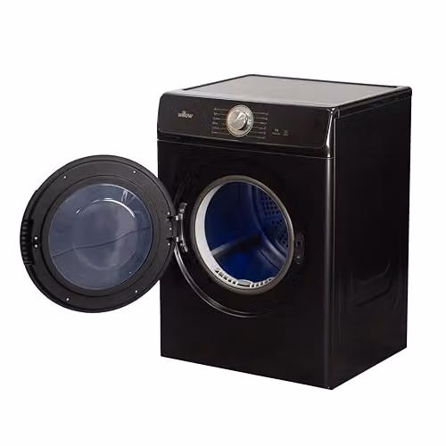 Willow W8TDB 8kg Vented Front Loading Tumble Dryer, Black – 3