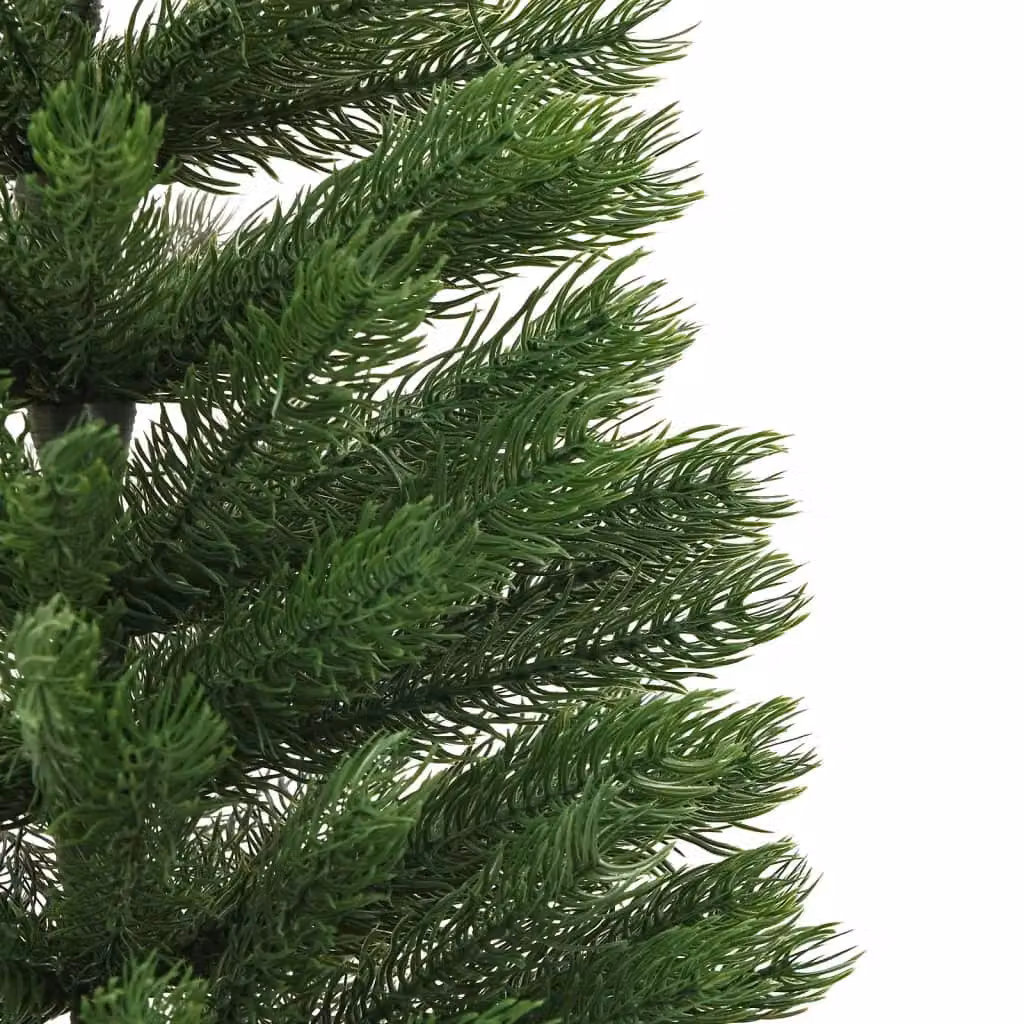 Berkfield Home Artificial Slim Green Christmas Tree with Stand, Height: 150 cm – 4