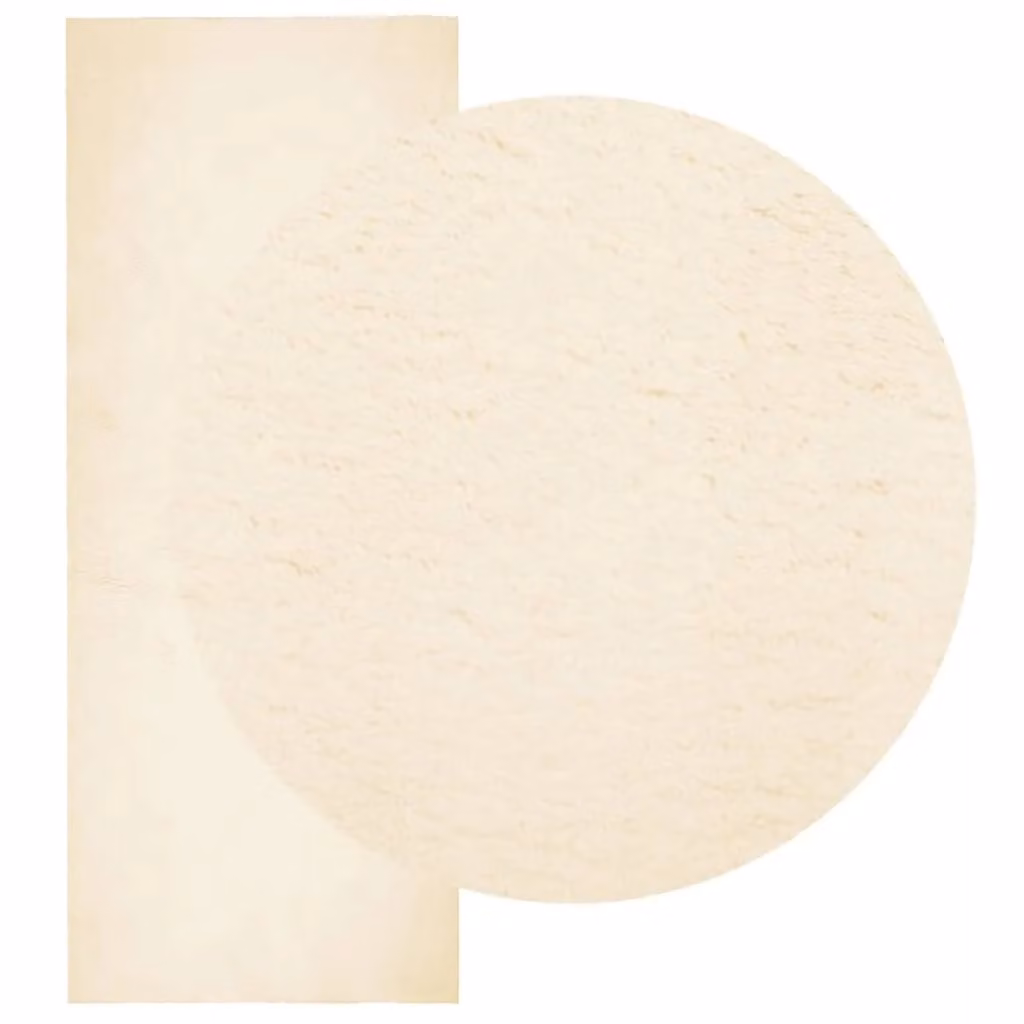 Berkfield Home HUARTE Short Pile Washable Rug, Beige, W: 80 cm, L: 200 cm – 1