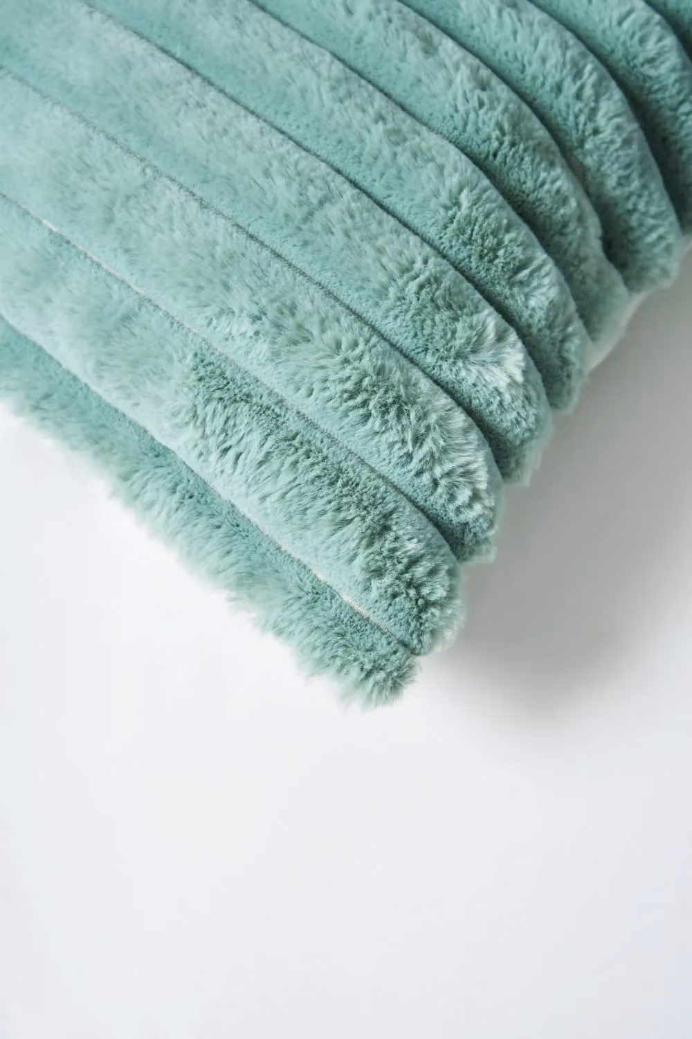BHS Green Jumbo Cord Square Cushion with Plain Velvet Backing, W/D/H: 45 x 45 x 45 cm – 3