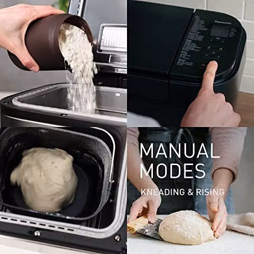 Panasonic SD-R2530 Automatic Bread Maker with 30 Programmes and Digital Timer, Black – 10