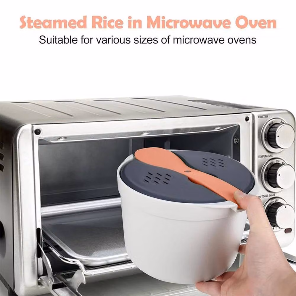 PAWNORA Rice Cooker, 2L, Orange and White – 2