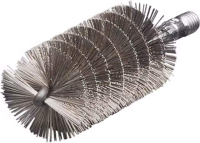 Lessmann Threaded Tube Brush in Silver and Multicolour with Threaded Stem – 1
