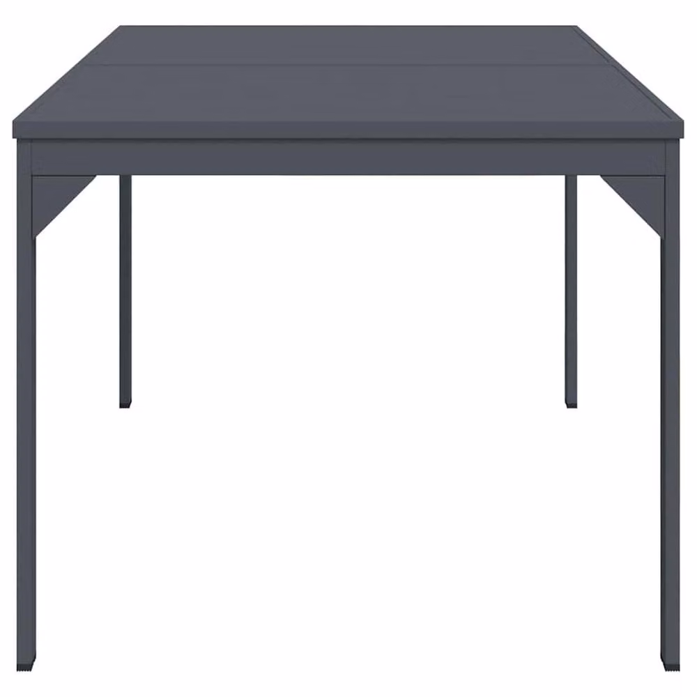Berkfield Home Modern Extension Tables, 2 Pack, Anthracite Grey Steel, W/D/H: 210 x 90 x 73 cm – 4