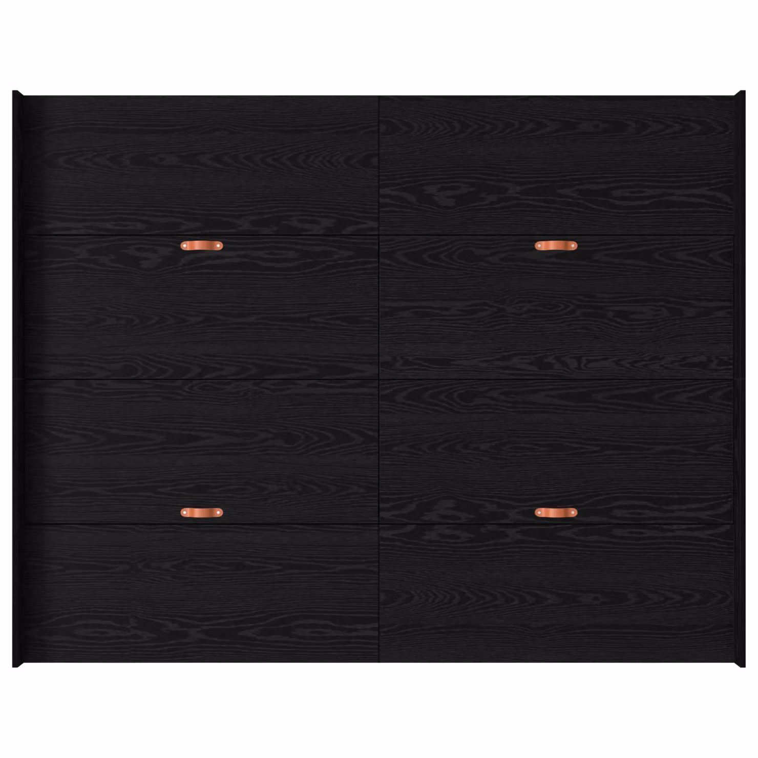 Berkfield Home Storage Bed Frame with Headboard and Drawers in Black Oak, W/D/H: 160 x 200 cm – 3