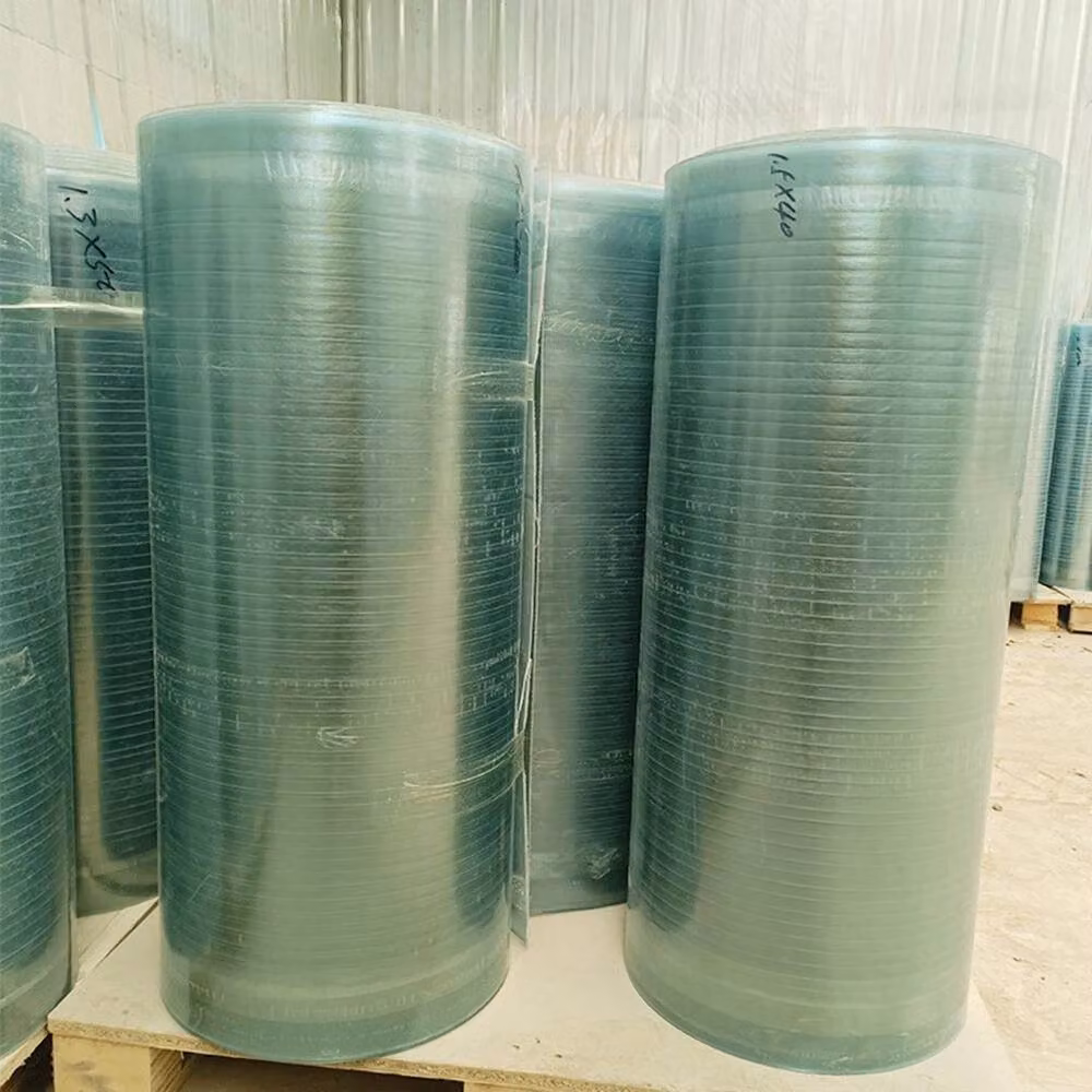 FLAVORA Transparent UV Protected Polycarbonate Roofing Sheets, W: 52 cm, L: 1000 cm – 3