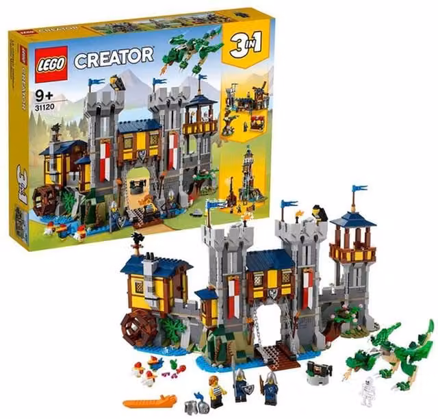 LEGO Medieval Castle Multicolour Creative Building Set