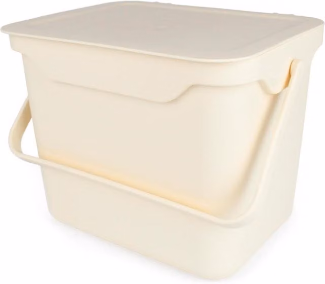 EasyEco 5l Wall Mounted Caddy with Odour Filter - White