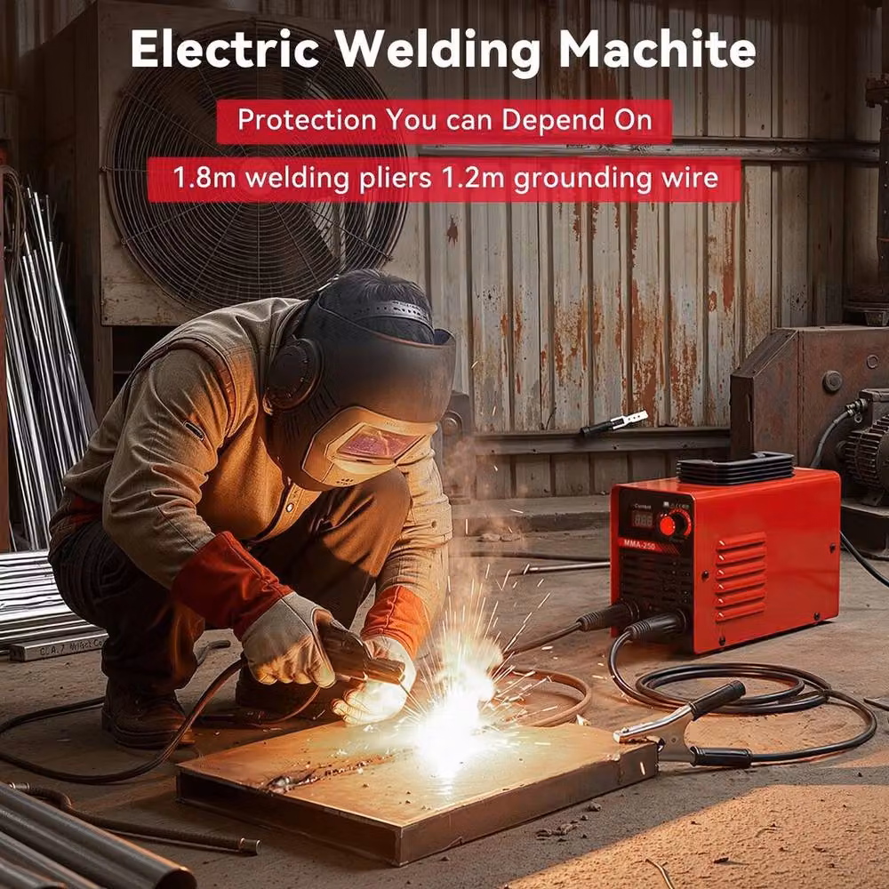 FLAVORA 220V Mini ARC Welder 250Amp Electric Lift TIG MMA in Red – 4