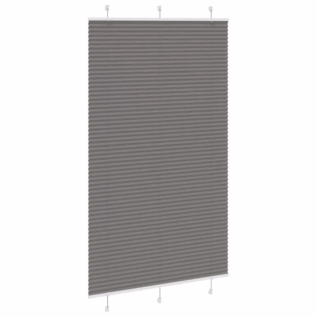 Berkfield Home Single Pleat Corded Blind in Anthracite and Black, W/H: 120 x 200 cm – 3