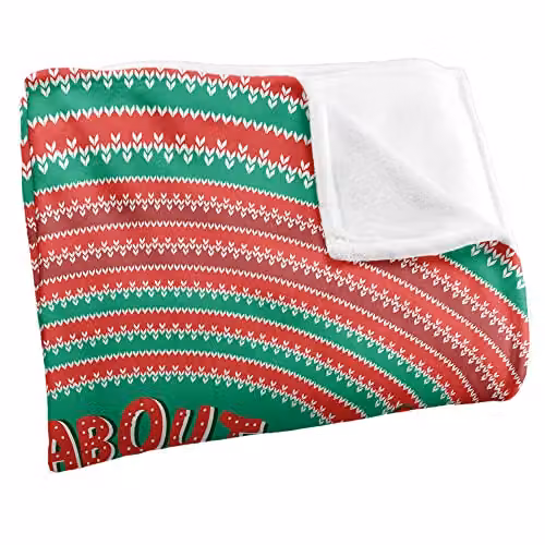 Ren and Stimpy Crazy Christmas Super Soft Silky Touch Fleece Throw Blanket, Multicolour, W/D/H: 91 x 147 cm – 2